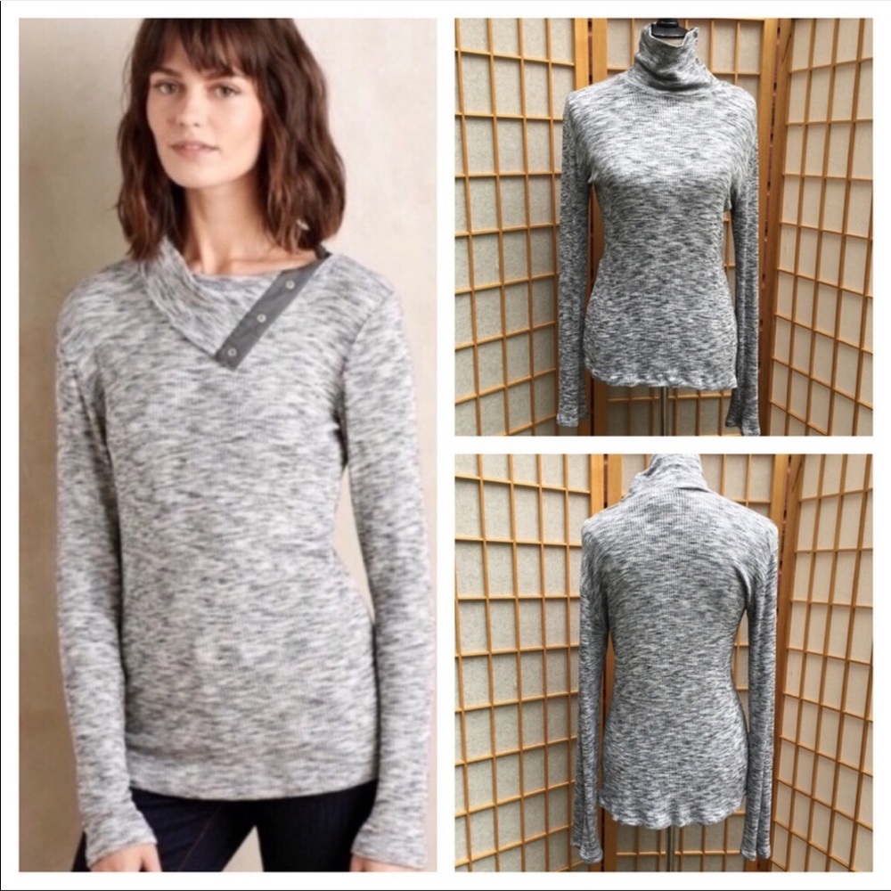 Dolan Long Sleeve Knit Top SZ L